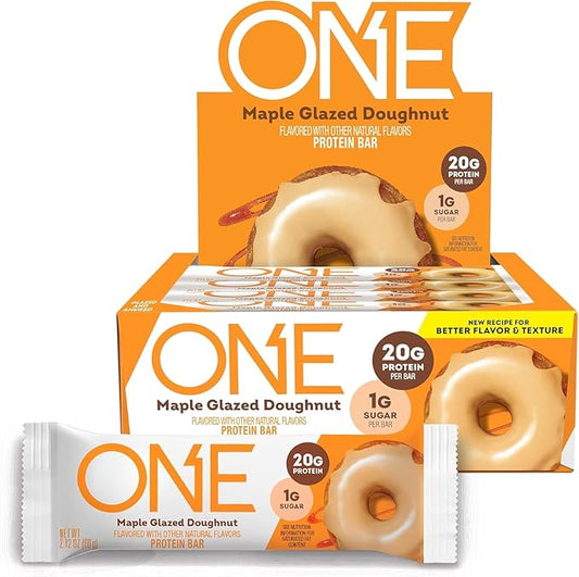 ONE Brands Protein Bars Maple Glazed Donut