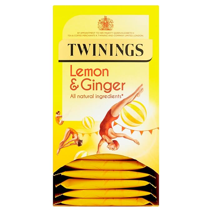 TWININGS LEMON & GINGER TEA