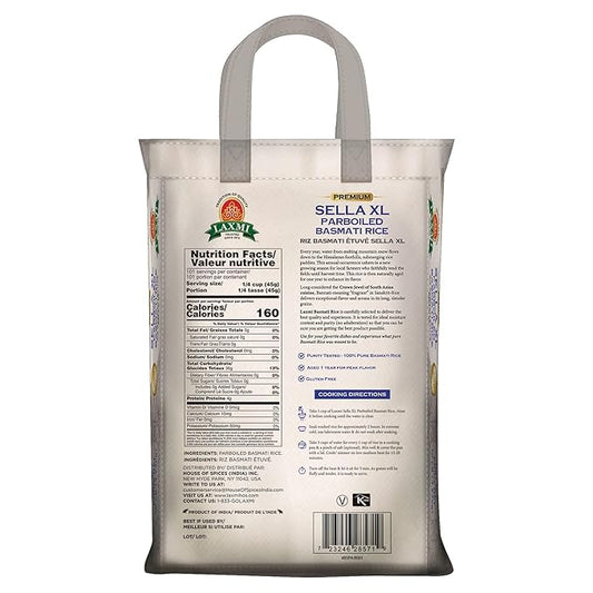 Laxmi Sella XL Parboiled Basmati Rice