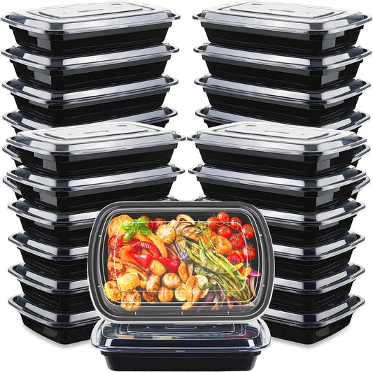 Black Container with Lids