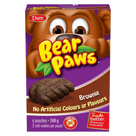  Dare Bear Paws Soft Cookies Brownie