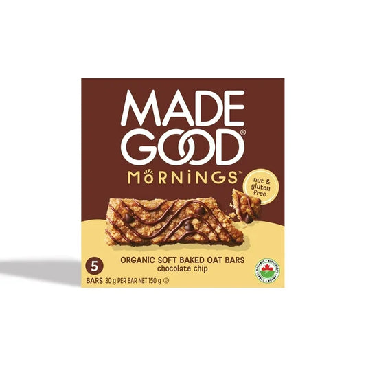 Mornings Soft baked oats bars Chocolate Chi