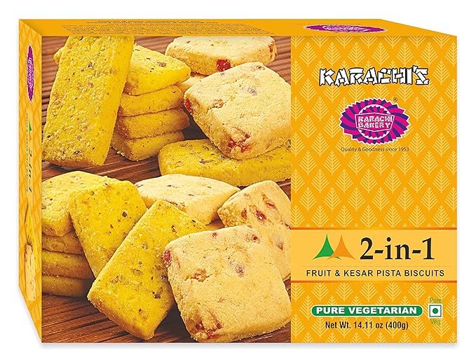 KB Cookies Fruit + Kesar Pista
