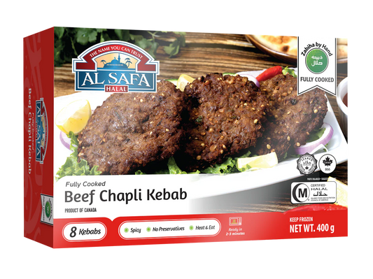 ALSAFA Beef Chapli Kebab