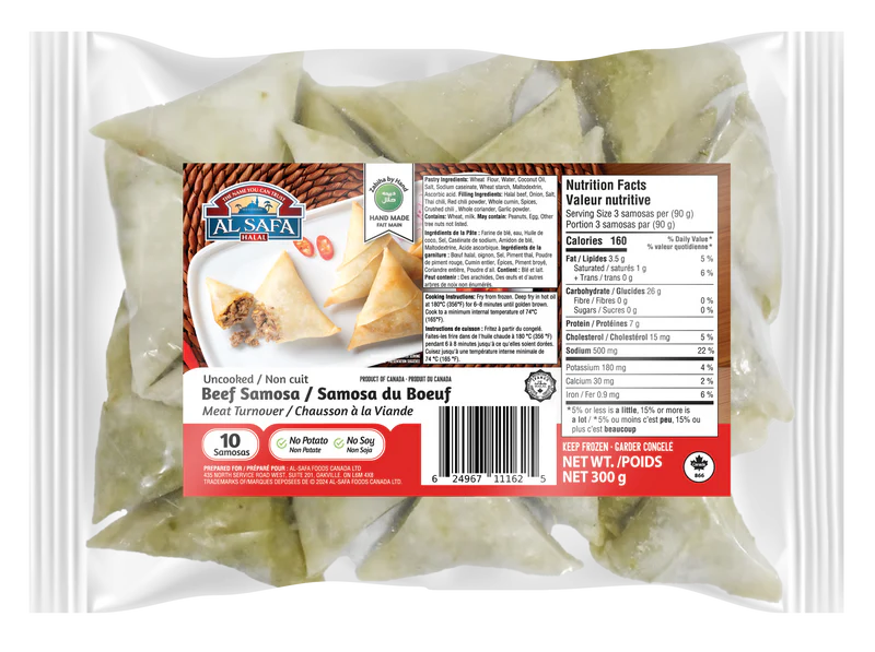 ALSAFA Beef Samosa Pouch