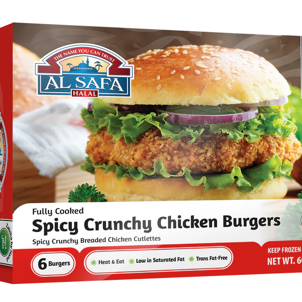 ALSAFA Spicy Crunchy Chicken Burger