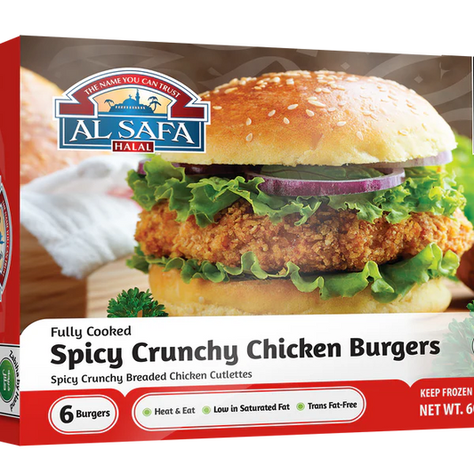 ALSAFA Spicy Crunchy Chicken Burger