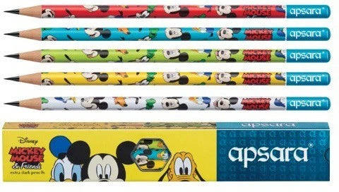 APSARA DISNEY MICKEY MOUSE & FRIENDS PENCILS