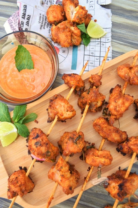 Achari Chicken Tikka Tray