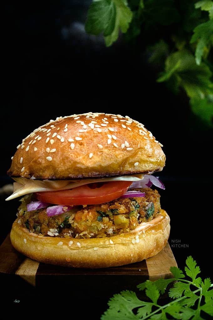 Aloo Tikki Burger