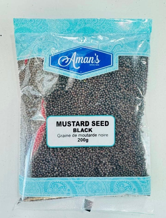 Aman's Mustard Seed Black400g