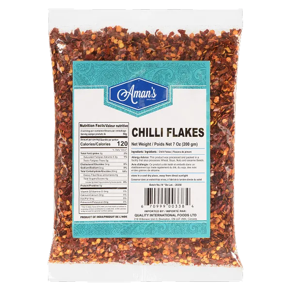 Aman's Red Chilli Flakes200g