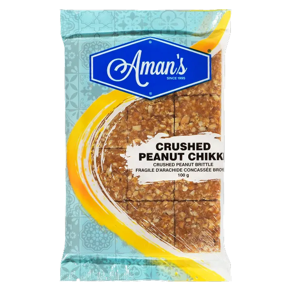 Aman's Crushed Peanut Chikki