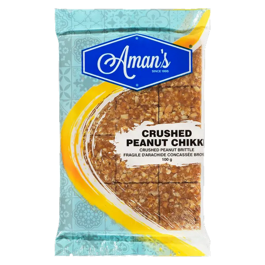 Aman's Crushed Peanut Chikki