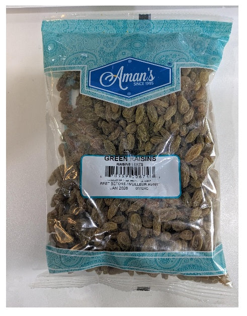 Aman's Green Raisins