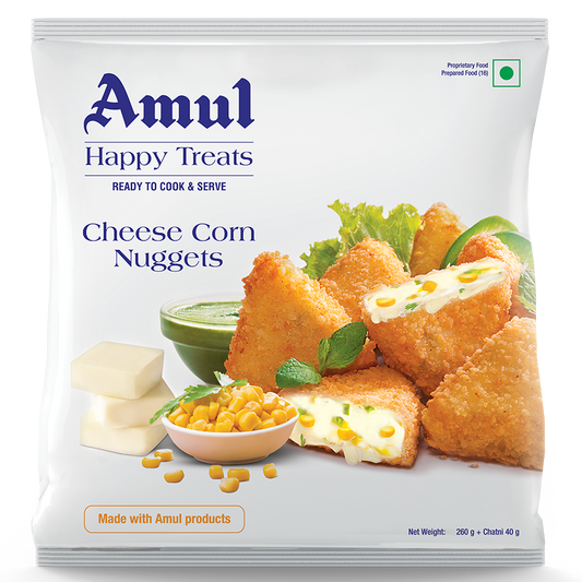 Amul - Frozen - Cheese Corn Nuggets