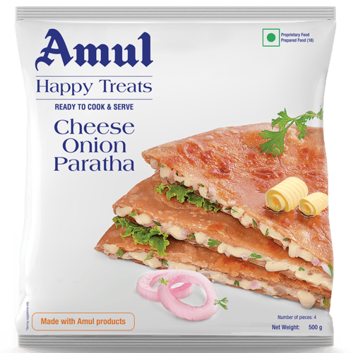 Amul - Frozen - Cheese Onion Paratha