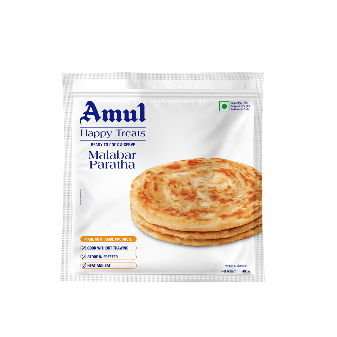 Amul - Frozen - Malabar Paratha