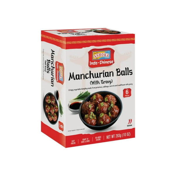 ASHOKA FRZ MANCHURIAN BALLS (WITH GRAVY)
