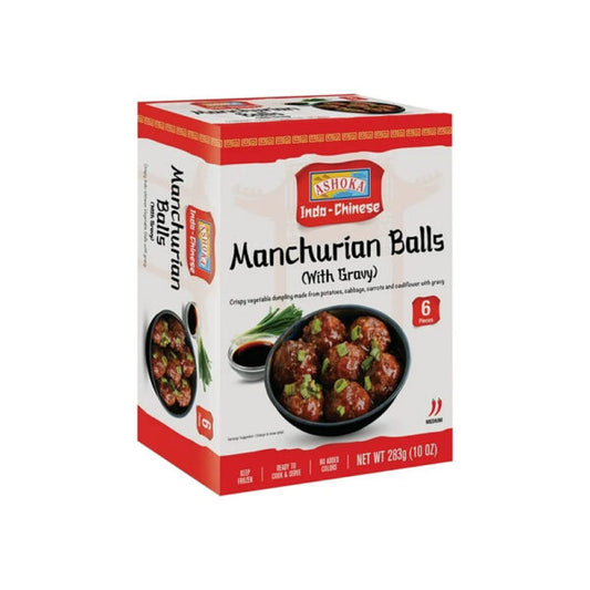 ASHOKA FRZ MANCHURIAN BALLS (WITH GRAVY)