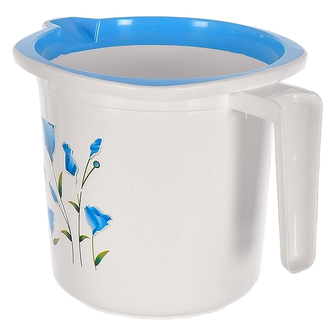 BATHING MUGS FLORAL WHITE