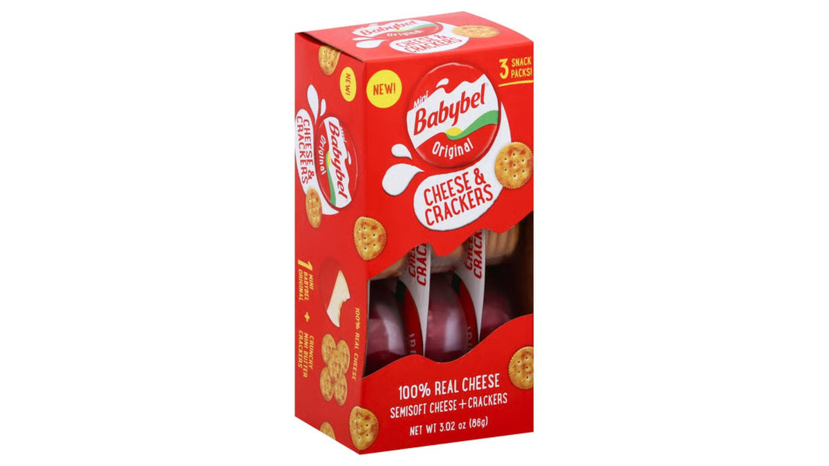 Babybel Cheese & Crackers Dippers