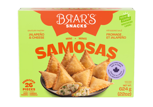 BRARS JALAPENO & CHEESE SAMOSA