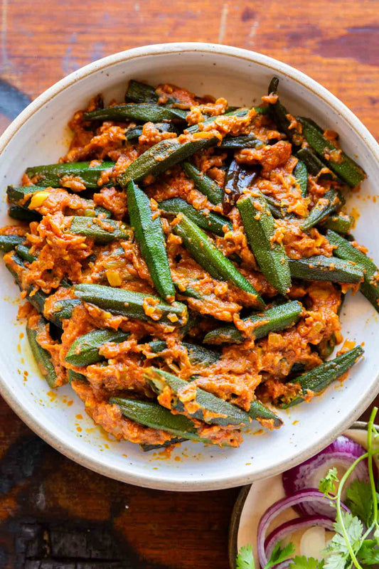 Bhindi Masala Tray