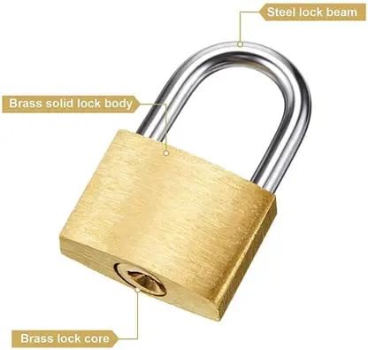 Brass Padlock 30Mm