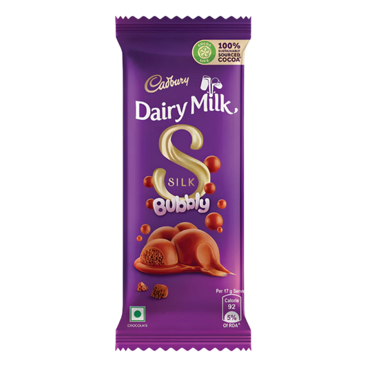 CADBURY DAIRY MILK SILK BUBBLY