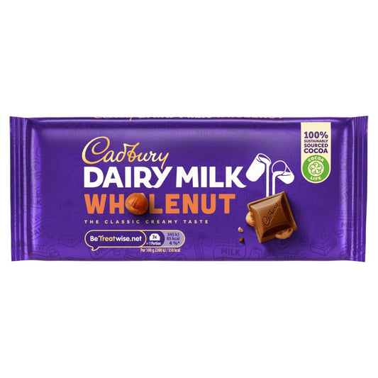 CADBURY WHOLE NUT 120G