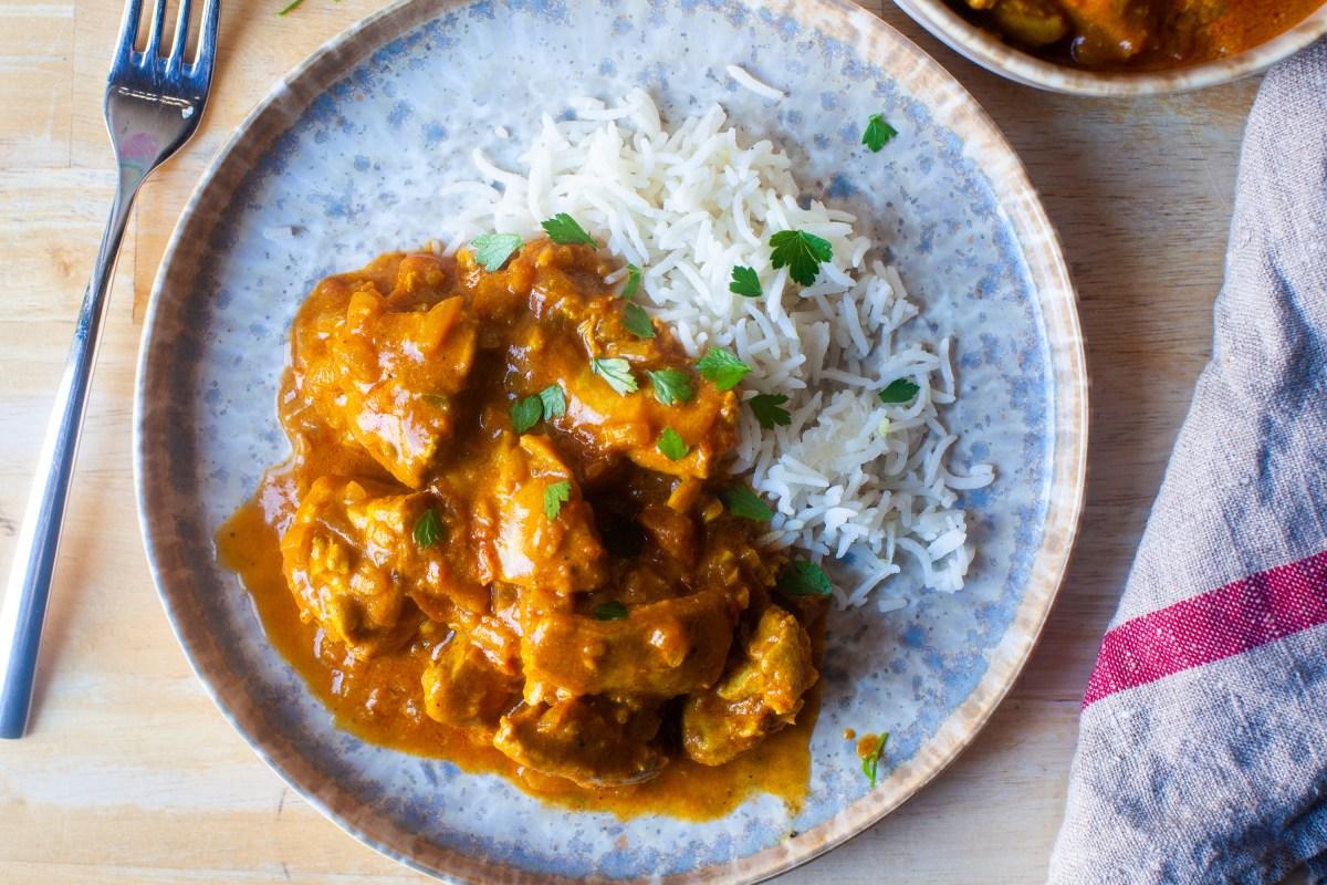 Chicken Curry with Rice