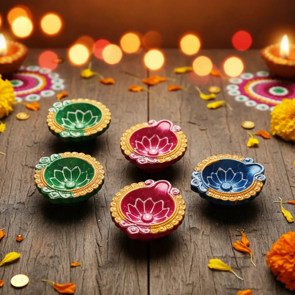 CLAY DIYA DECORATIVE W/O WAX