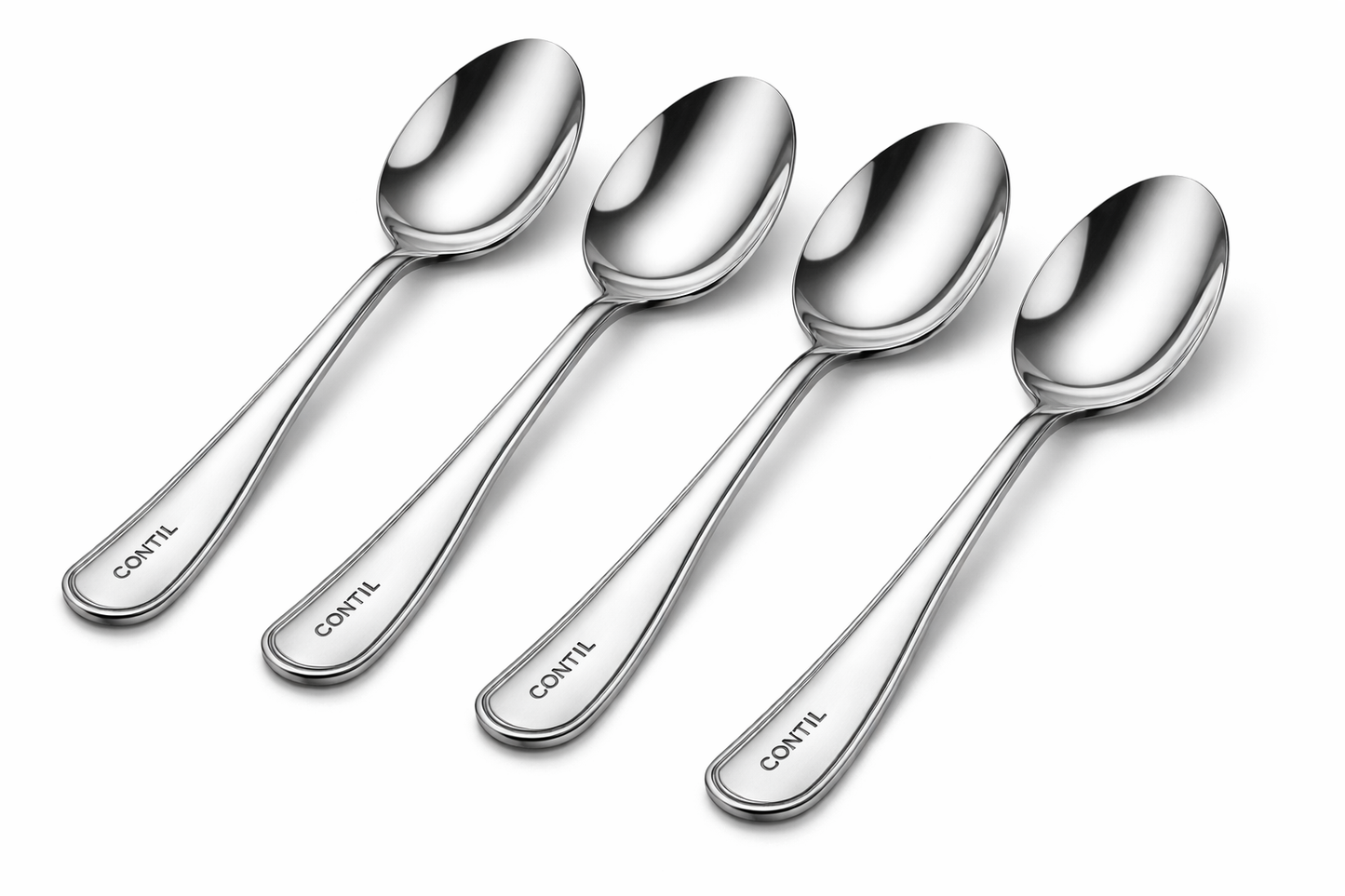 CONTIL - UTENSILS - SPOON (SET OF 4 PC) - STEEL