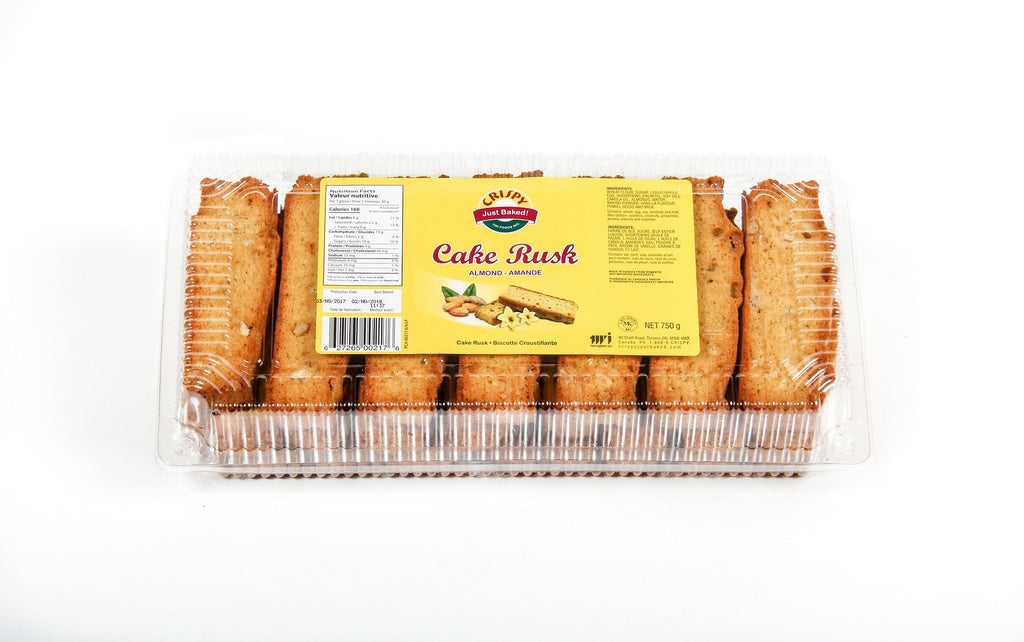 CRISPY CAKE RUSK ALMOND