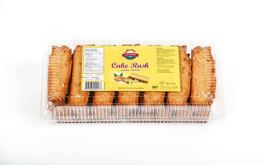 CRISPY CAKE RUSK ALMOND