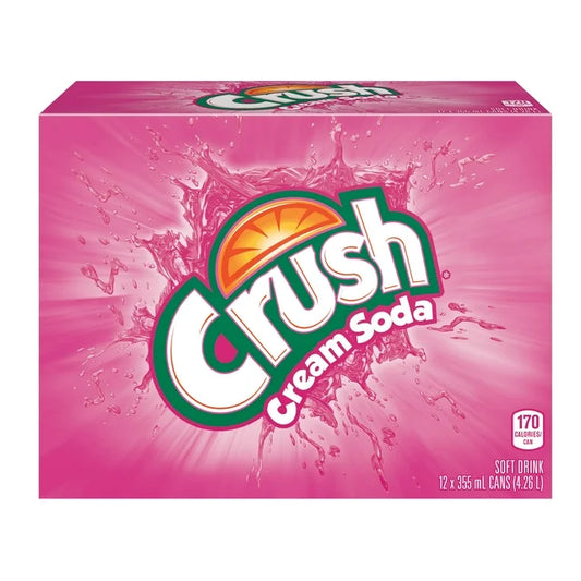 CRUSH SODA CREAM SODA CAN