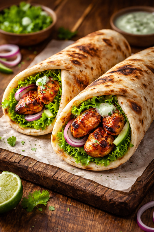 Charcoal Grill Chicken Tikka (NaanTikka)