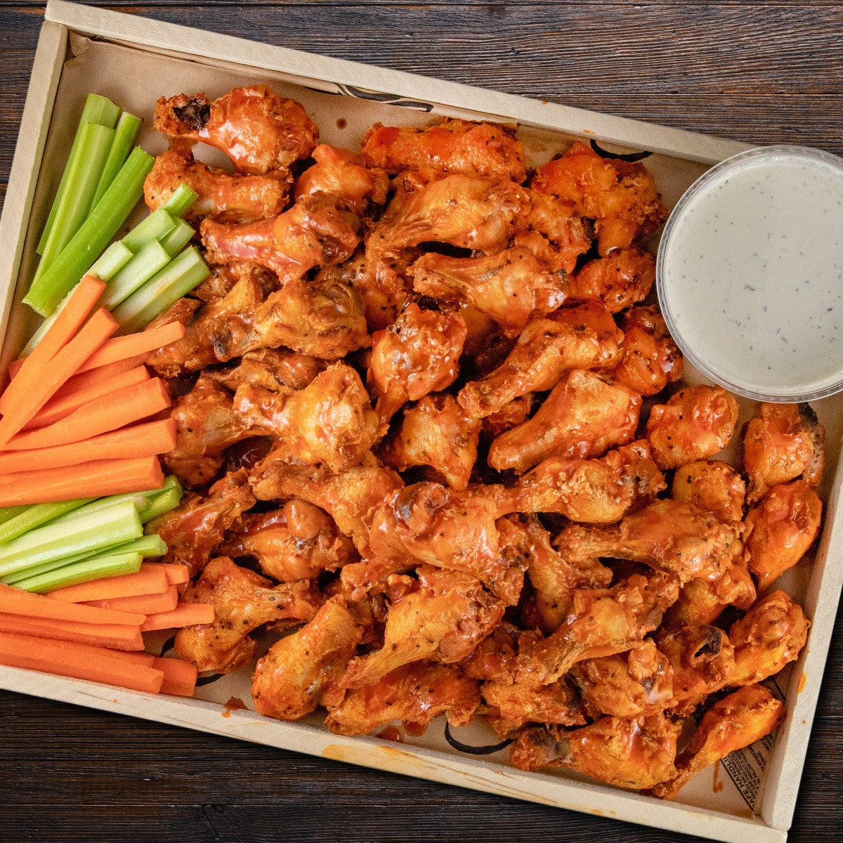 Fried Chicken Wings Tray