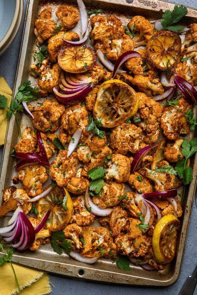 Crispy Cauliflower Tray