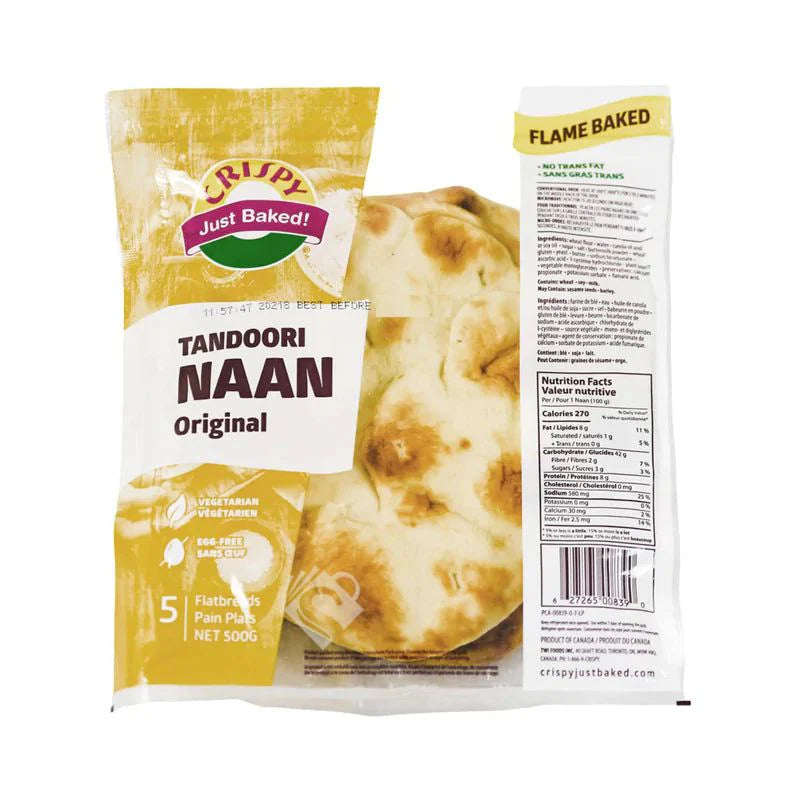 CRISPY NAAN PLAIN TANDOORI