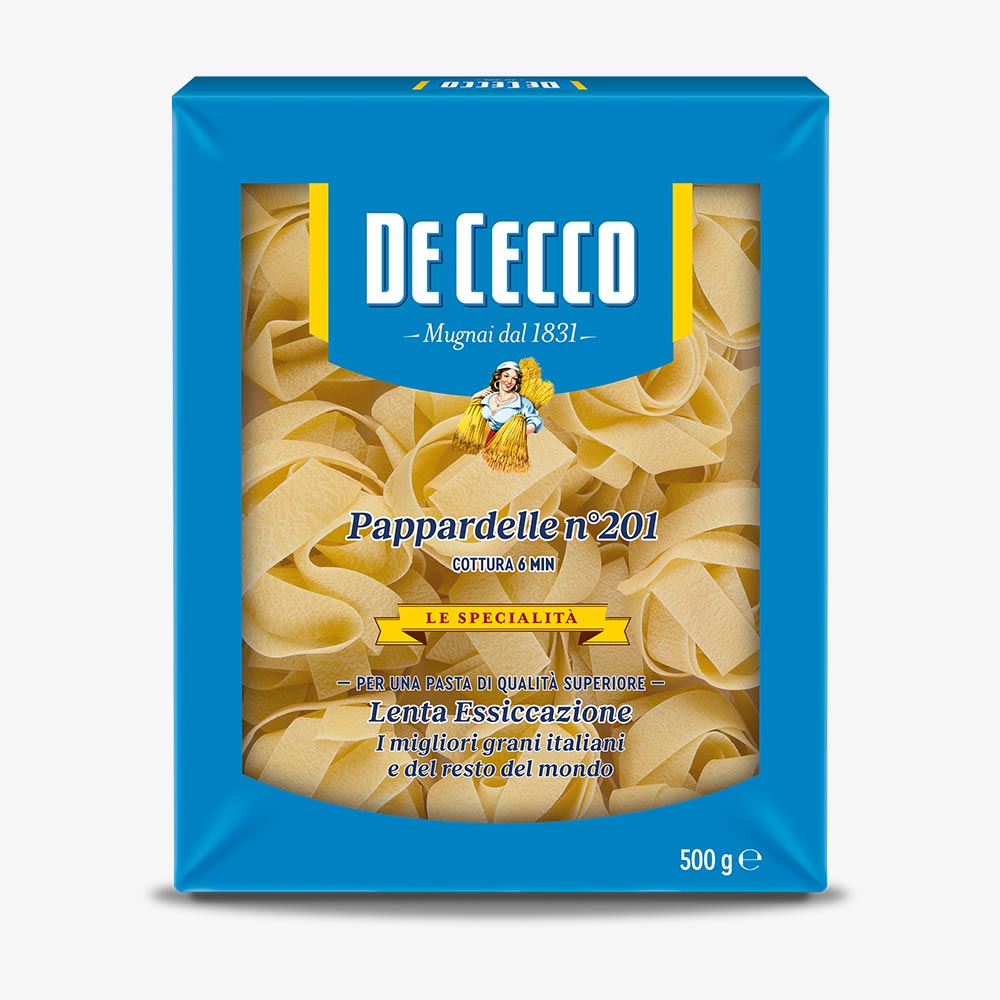 DECECCO PASTA PAPPARDELLE NEST #201