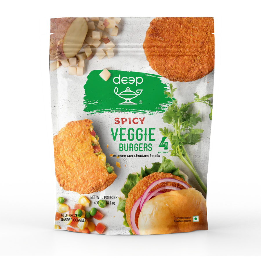 DEEP SPICY VEGGIE BURGER