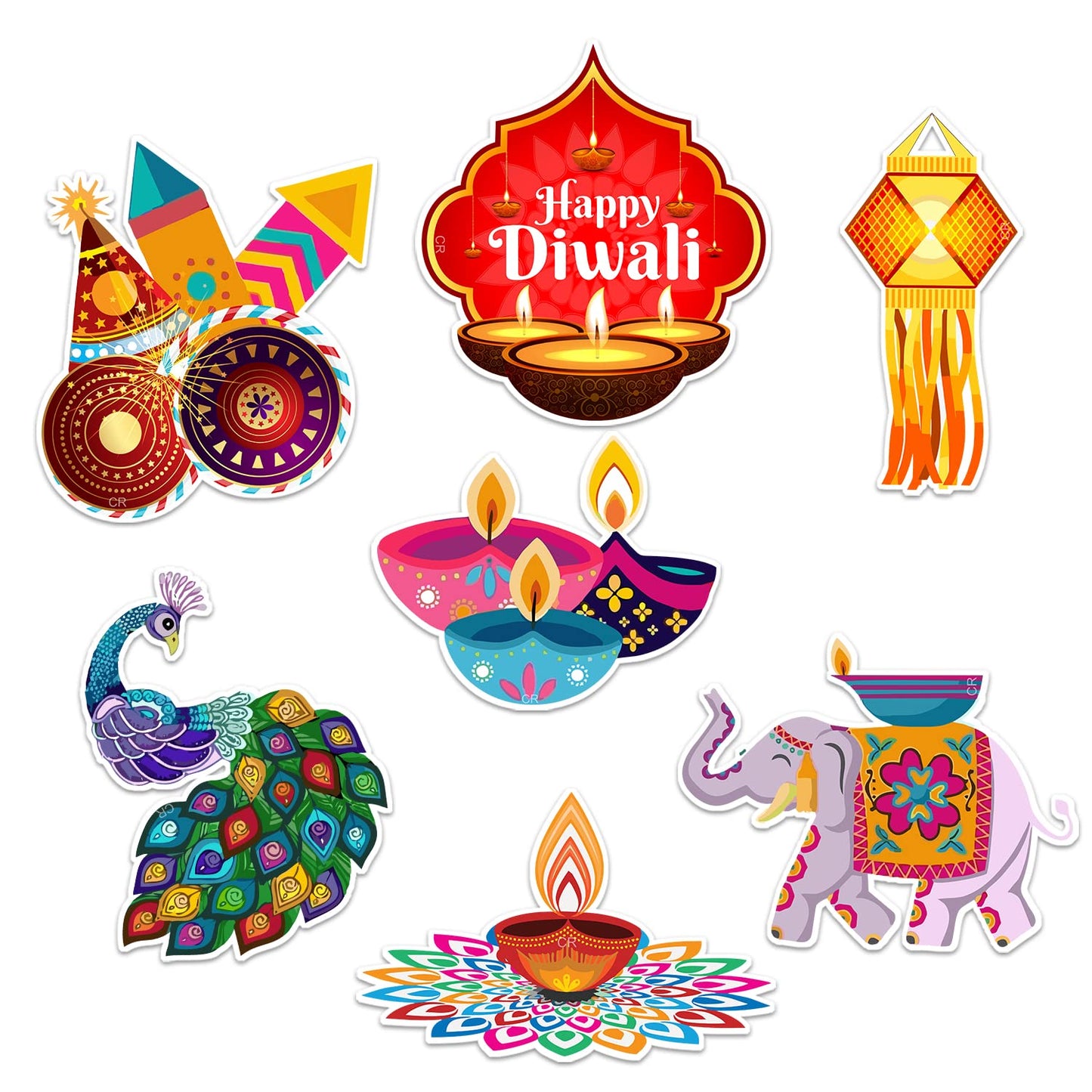 DIWALI DECORATION STICKER