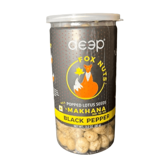 Deep Black Pepper Makhana