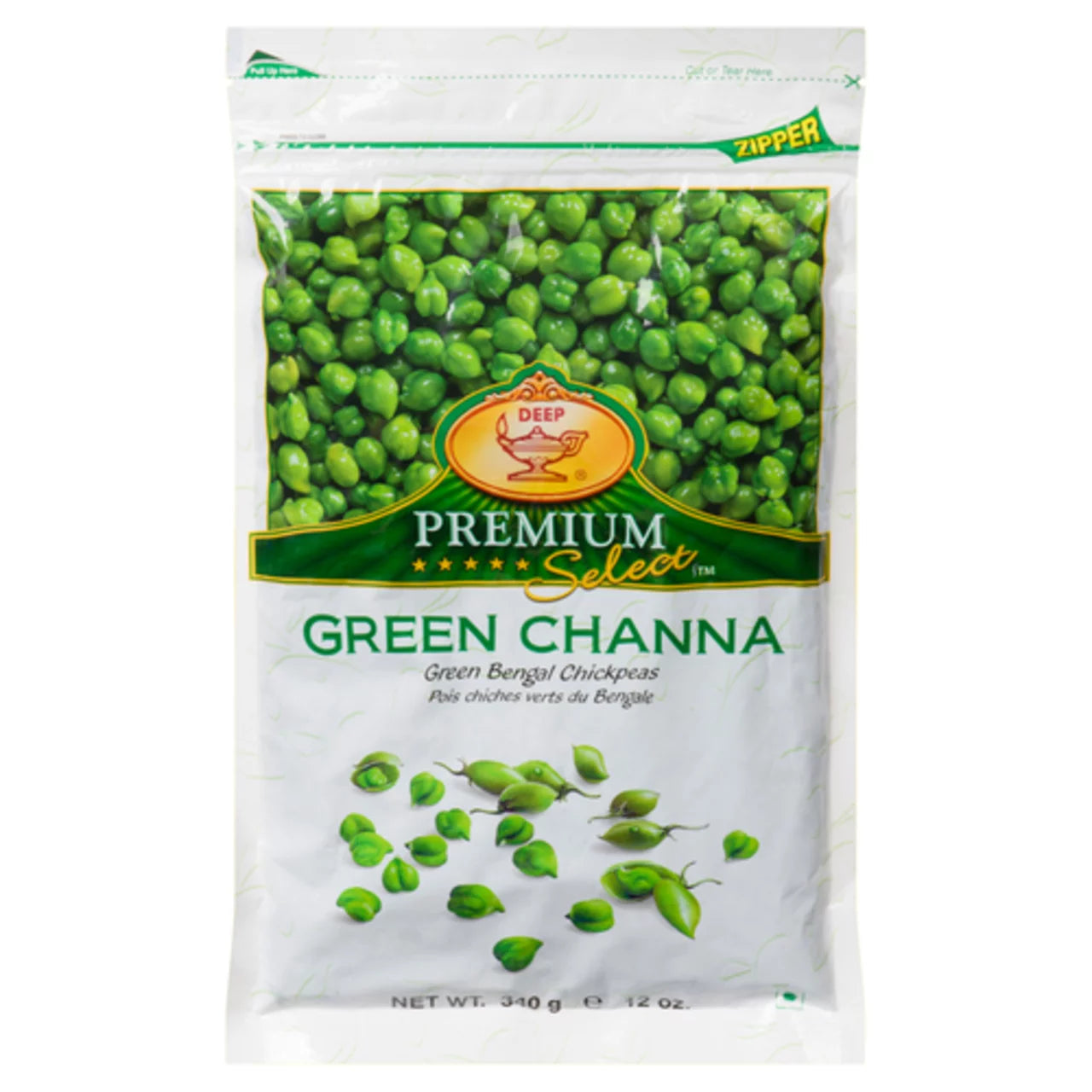Deep IQF Green Chana