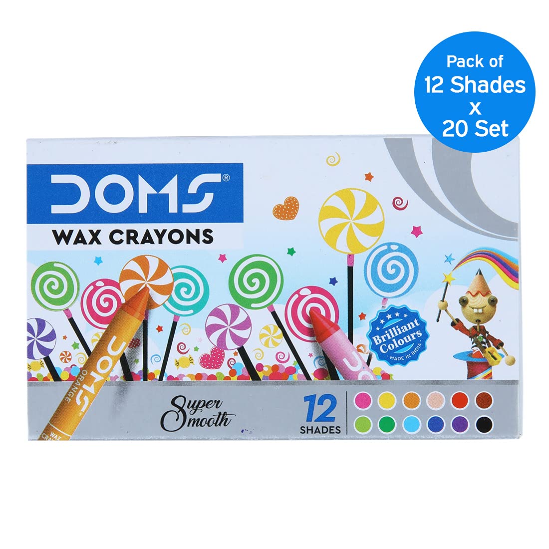 DOMS WAX CRAYON