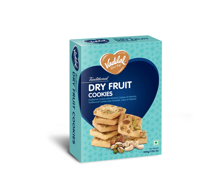 VADILAL DRY FRUIT COOKIES