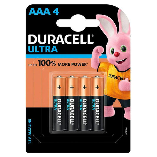 Duracell AAA 4 Batteries