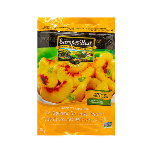 Europe’s Best Frozen Fruit Sun Ripe Harvest Peache